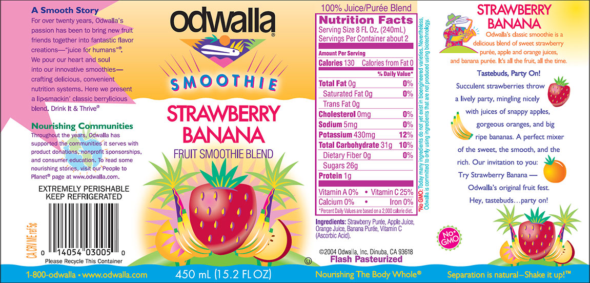 Odwalla labels strawberry